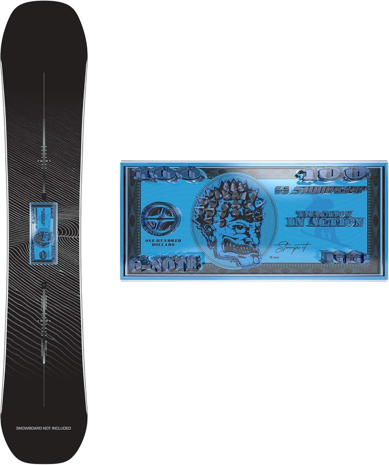 Stompgrip Premium Snowboard Stomp Pad | G-Note | Vice Collection | 3D Decal - Image 1